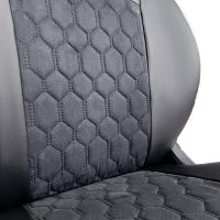 Чехлы Алькантара на Kia Spectra Чехлы Алькантара на Kia Spectra