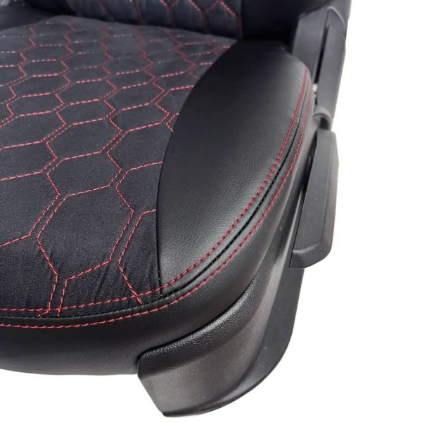 Чехлы Алькантара на Kia Spectra Чехлы Алькантара на Kia Spectra