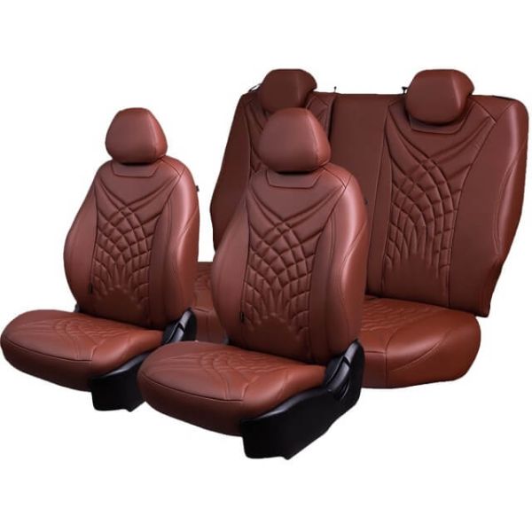 Чехлы Премиум Экокожа Байрон Президент|Жук на Kia Optima 2010-2015 г.в.