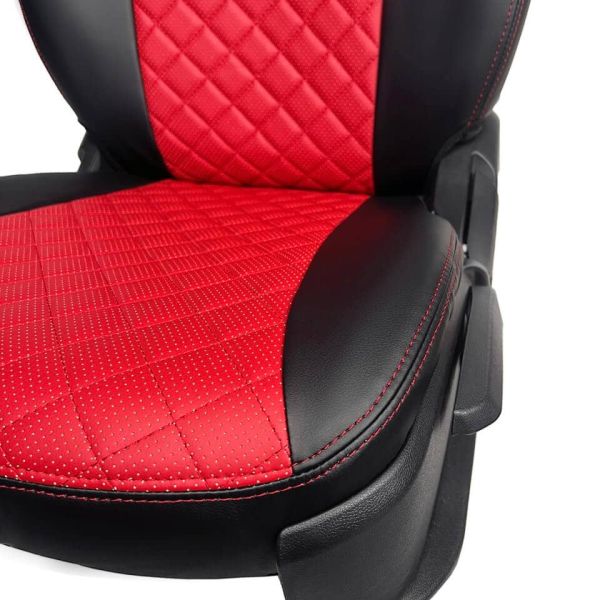 Чехлы Экокожа Ромб на Lada Vesta / Vesta SW Cross (2015+) Чехлы Экокожа Ромб на Lada Vesta / Vesta SW Cross (2015+)