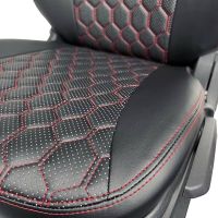 Чехлы Экокожа Ромб на Lada Vesta / Vesta SW Cross (2015+) Чехлы Экокожа Ромб на Lada Vesta / Vesta SW Cross (2015+)