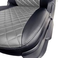 Чехлы Экокожа Ромб на Lada Vesta / Vesta SW Cross (2015+) Чехлы Экокожа Ромб на Lada Vesta / Vesta SW Cross (2015+)